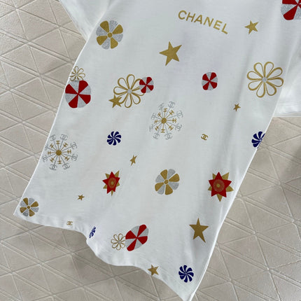 CHANEL 25S PRINTED T-SHIRT 650