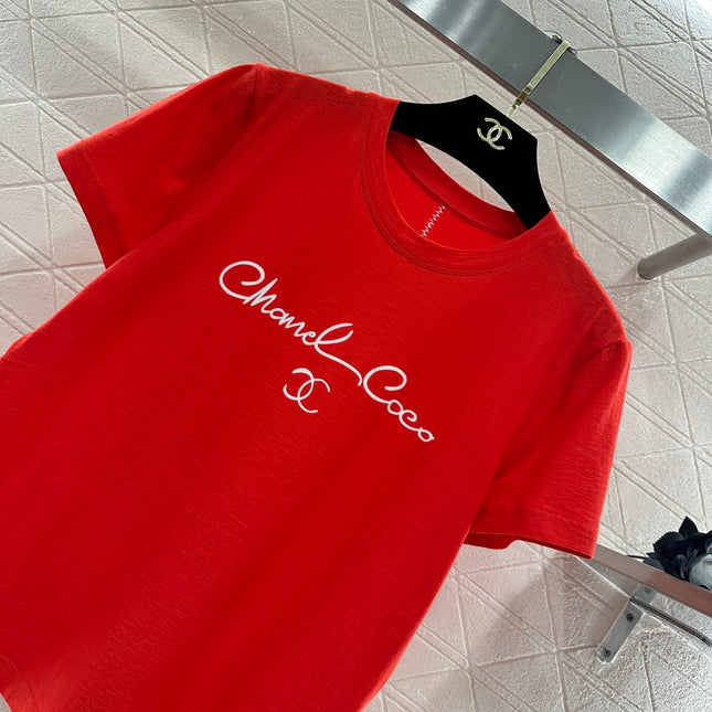 CHANEL 26S CREW NECK T-SHIRT 813