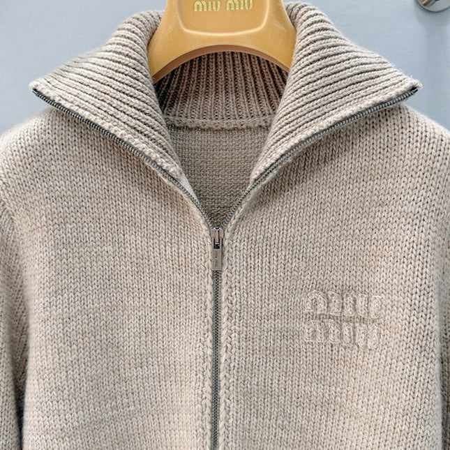 MIUMIU 26S CARDIGAN SWEATER 909