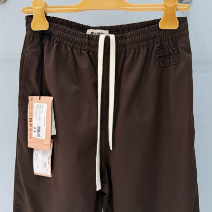 MIUMIU 26S ELASTIC WAIST PANTS 902