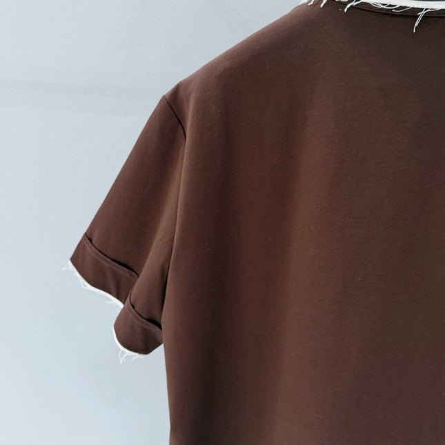 PRADA 26S SHORT SLEEVED POLO SHIRT 808