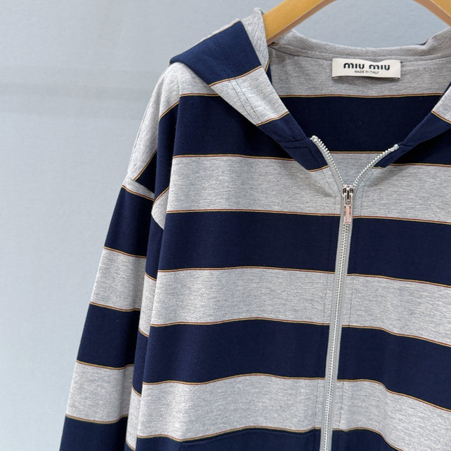 MIUMIU 26S ZIP UP HOODIE 898