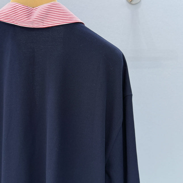 MIUMIU 26S LONG SLEEVE POLO SHIRT 896