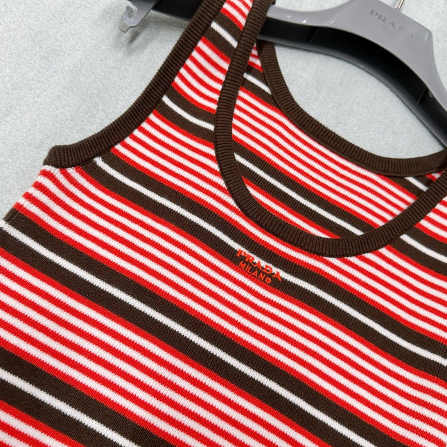 PRADA 26S SLEEVELESS SWEATER STYLE 822