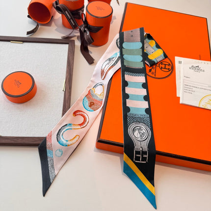 HERMES 25S SCARF 90 IN SILK 854982