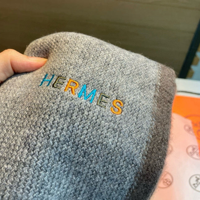 HERMES 25S SCARF 180 IN CASHMERE 989879