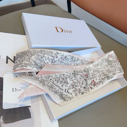 DIOR 26S SCARF 100CM IN SILK 309515
