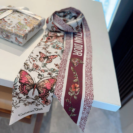DIOR 26S SCARF 100CM IN SILK 311710