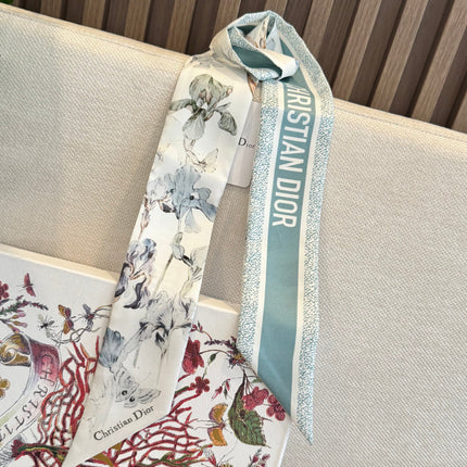 DIOR 26S SCARF 100CM IN SILK 313091