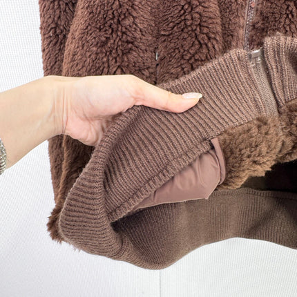 PRADA 25S SHEARLING JACKET 454