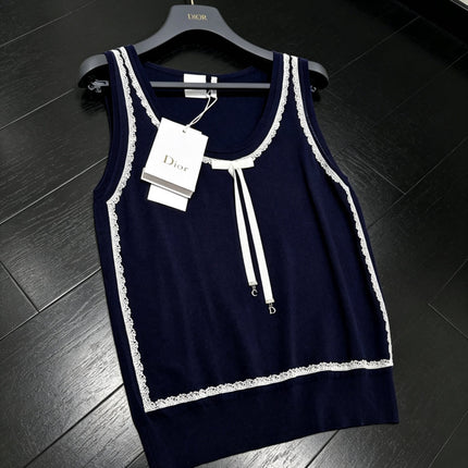 DIOR 26S KNIT SLEEVELESS TOP 1294