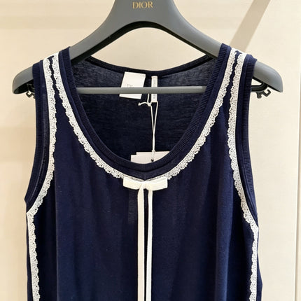DIOR 26S KNIT SLEEVELESS TOP 1294