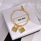 High-Quality Silver Alloy - 14K Gold Plated