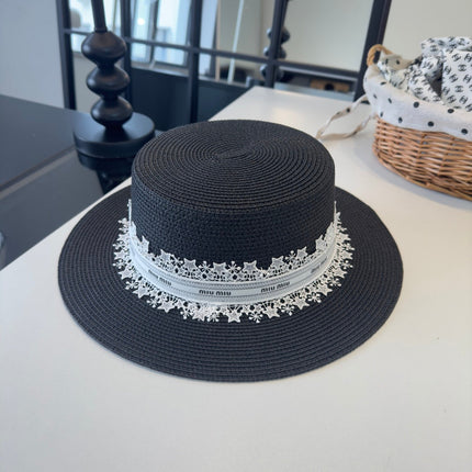 MIUMIU VINTAGE STRAW HAT STYLE 48