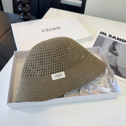 CELINE 26S CROCHET BUCKET HAT STYLE 19