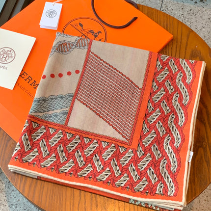 HERMES 25S SCARF 140 IN SILK 989535