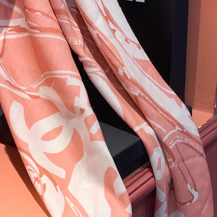 CHANEL 25S SCARF 135 IN CASHMERE 991694