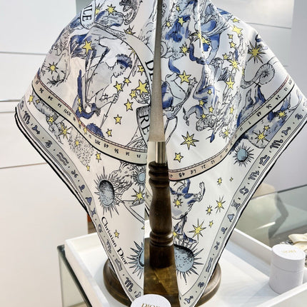 DIOR 26S SCARF 90CM IN SILK 274731