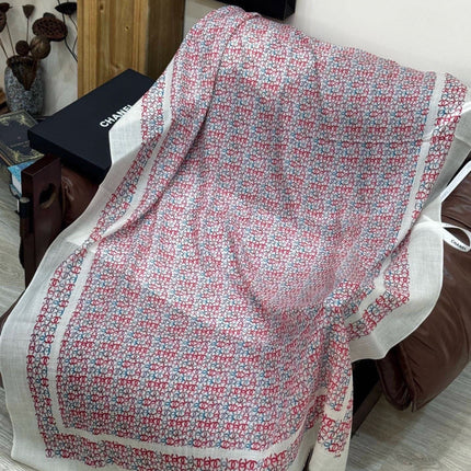 CHANEL 26S SCARF 200 IN CASHMERE AND SILK 306089