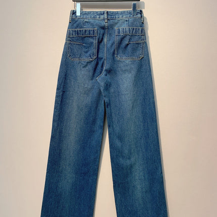 DIOR 25S WIDE-LEG STRAIGHT JEANS 851