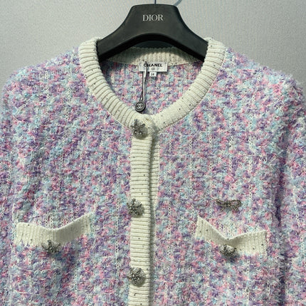 CHANEL 26S CREW NECK CARDIGAN 803