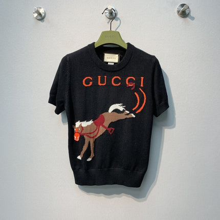 GUCCI 26S SHORT-SLEEVE SWEATER 255