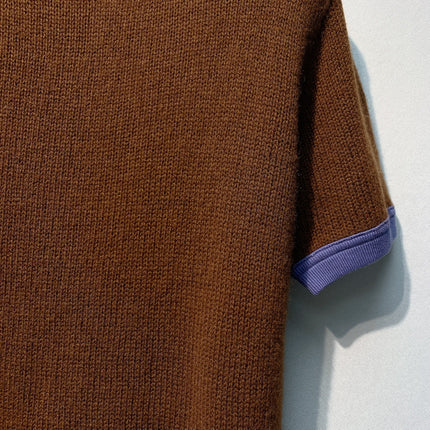 PRADA 26S SHORT SLEEVED KNIT T-SHIRT 724