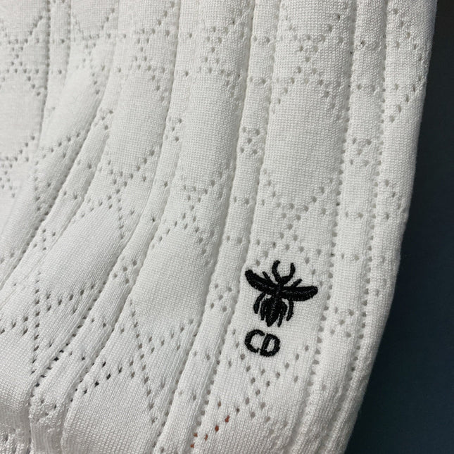 DIOR 26S SHORT-SLEEVE POLO SWEATER 1213