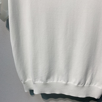 CHANEL 26S SHORT-SLEEVE KNIT TOP STYLE 1078