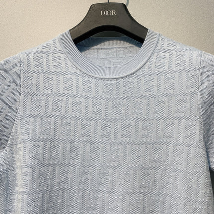 FENDI 26S SHORT SLEEVE KNIT T-SHIRT 015