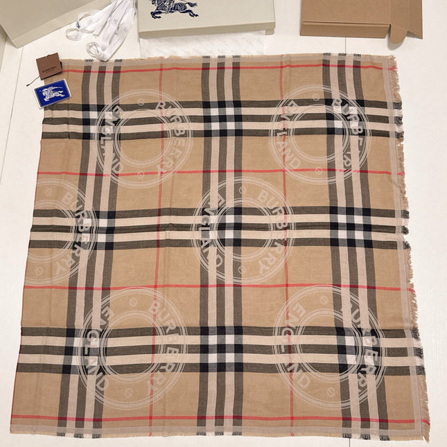 BURBERRY 25S SCARF 140 CM IN CASHMERE 935767