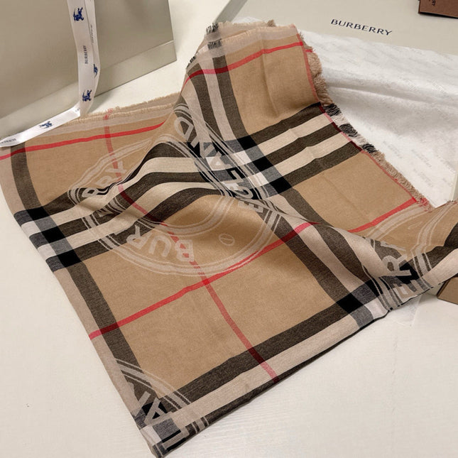 BURBERRY 25S SCARF 140 CM IN CASHMERE 935767