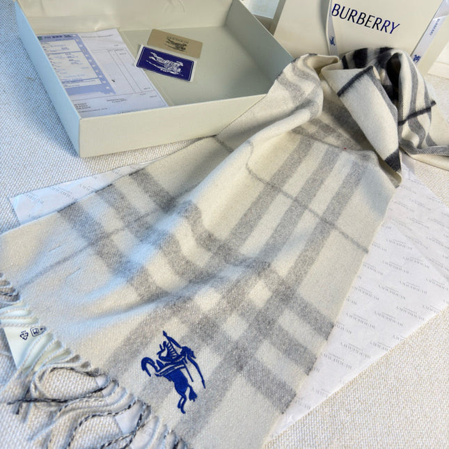 BURBERRY 25S SCARF 168 CM IN CASHMERE 938077