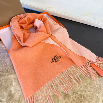 HERMES 25S SCARF 180 IN CASHMERE 987742
