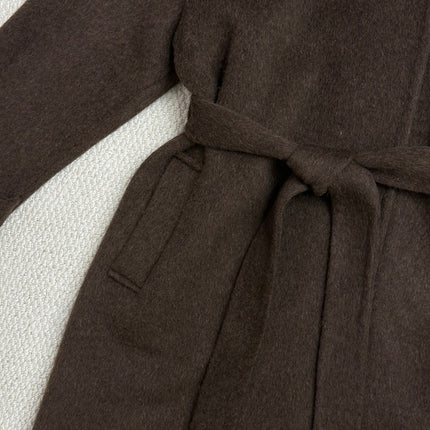 MAX MARA 25S TURTLENECK CASHMERE COAT 130