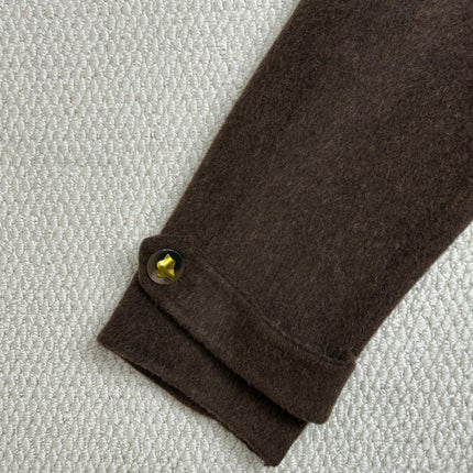 MAX MARA 25S TURTLENECK CASHMERE COAT 130