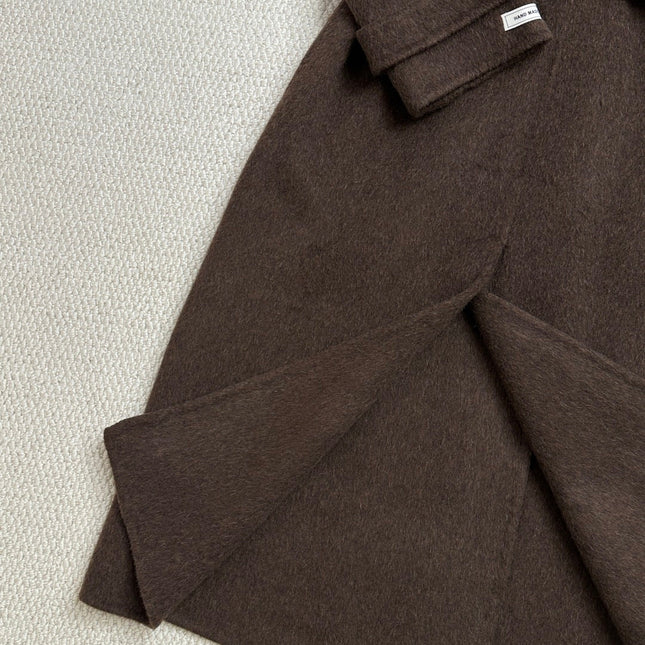 MAX MARA 25S TURTLENECK CASHMERE COAT 130