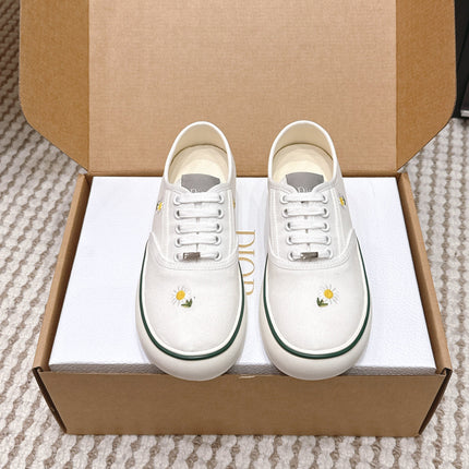 DIOR 26S SALTWIND SNEAKER IN WHITE FABRIC STYLE 4