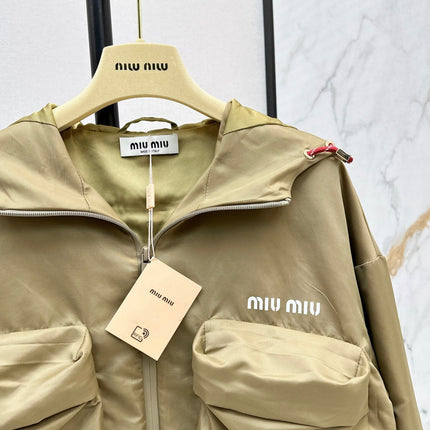 MIUMIU 26S HOODED JACKET 960