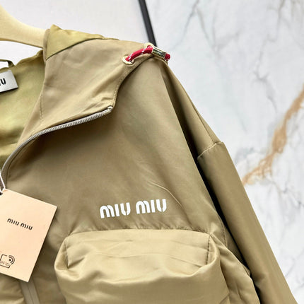 MIUMIU 26S HOODED JACKET 960