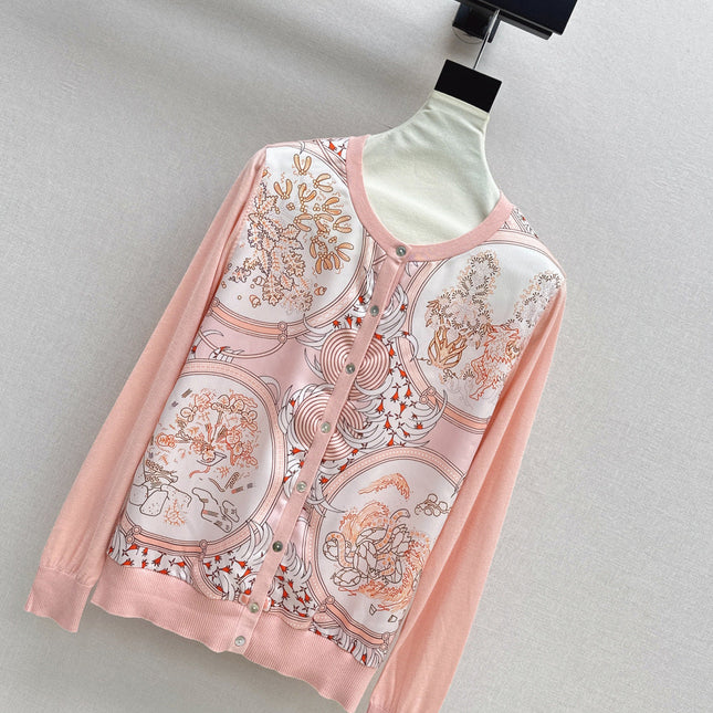 HERMES 26S KNIT CARDIGAN 498