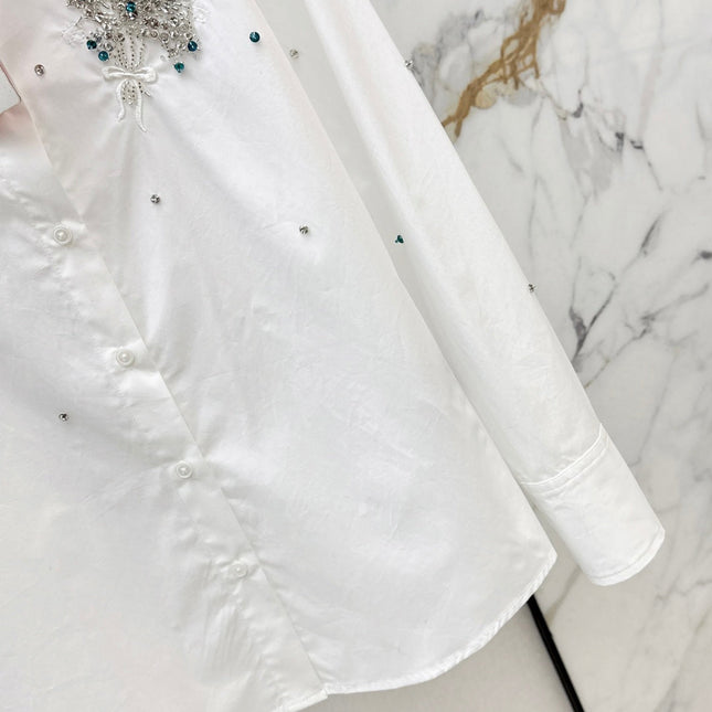 VALENTINO 26S EMBELLISHED SHIRT STYLE 58