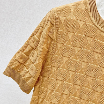 HERMES 26S SHORT SLEEVE SWEATER 545