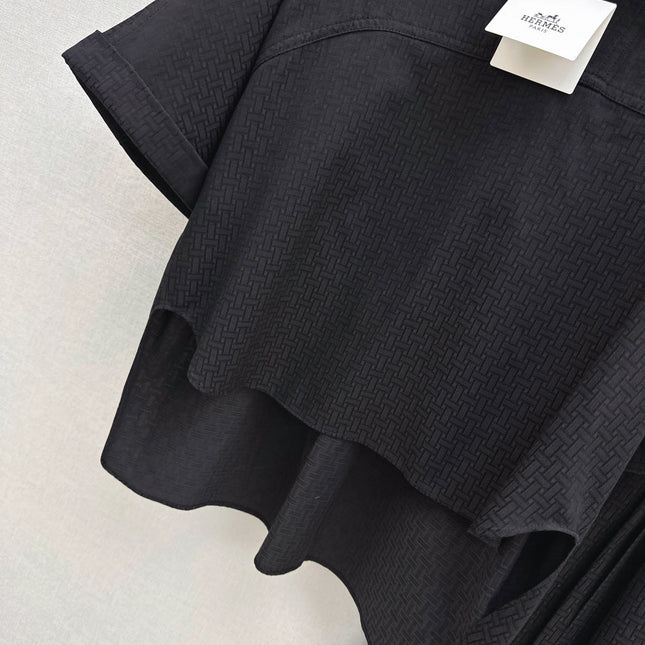 HERMES 26S SHIRT AND SKIRT SET 525