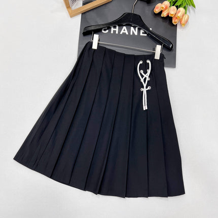 PRADA 25S PLEATED SKIRT 468