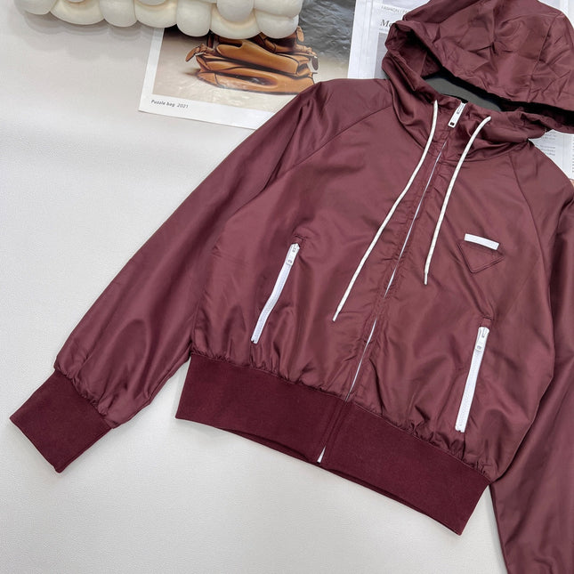 PRADA 25S HOODED SHORT JACKET 306