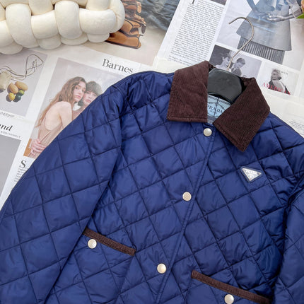 PRADA 25S LIGHTWEIGHT COTTON COLLARED JACKET 367