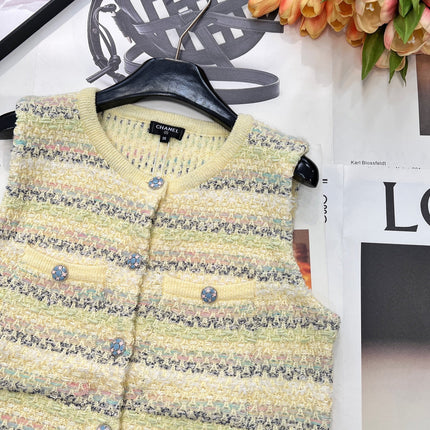CHANEL 25S KNITTED VEST 509