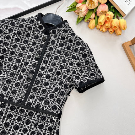 DIOR 26S SHORT-SLEEVE DRESS 979
