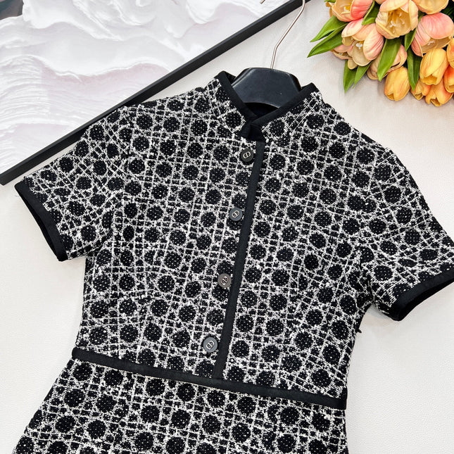 DIOR 26S SHORT-SLEEVE DRESS 979